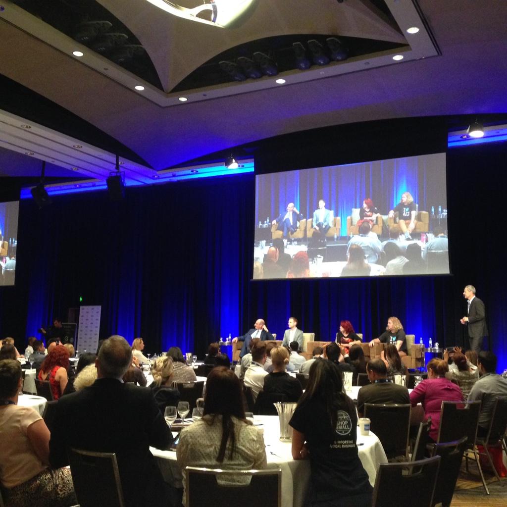 thebeachclub58's tweet photo. Panel Session at the Sydney #ShopSmallEvent .... Big digital marketing ideas for small business http://t.co/18eCo2LuEk