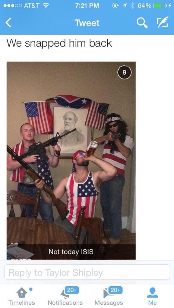 Cause We're American tweet media