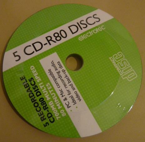 cliffordh's tweet image. Blank CDs by #Electrotec