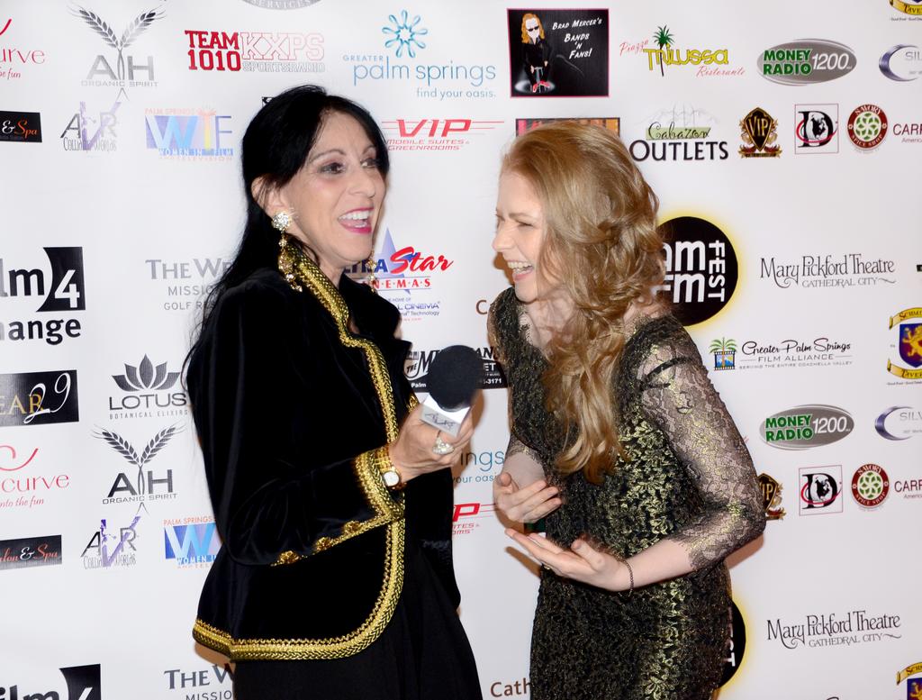 yaboikoncepts's tweet photo. Angela Romeo and @CharleeneC sharing a laugh on the red carpet at the #AMFMFEST this past weekend @kimwaltrip http://t.co/mxzsJ9QPCi
