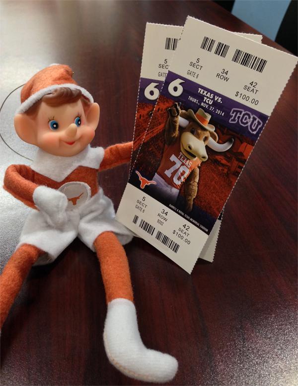 universitycoop's tweet photo. #UTCharles is giving away two tickets to the UT | TCU game! Enter here-> http://t.co/1vscLy3p2G #Hookem http://t.co/sx2noH7PfE