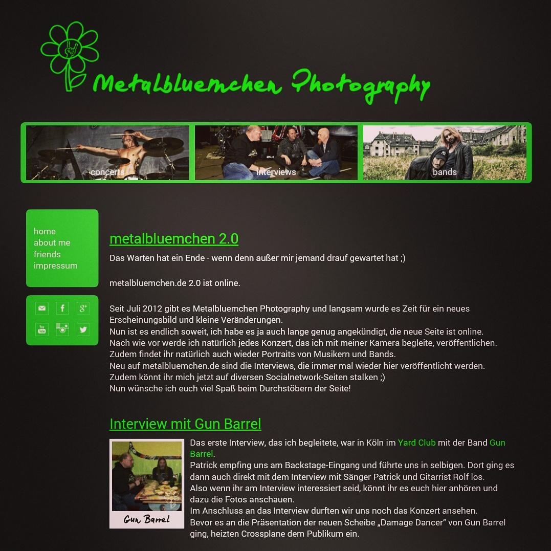 metalblumchen's tweet photo. metalbluemchen 2.0 jetzt online
#metalbluemchen #photography #metalbluemchenphotography #homepage #new http://t.co/JQFin76BPT