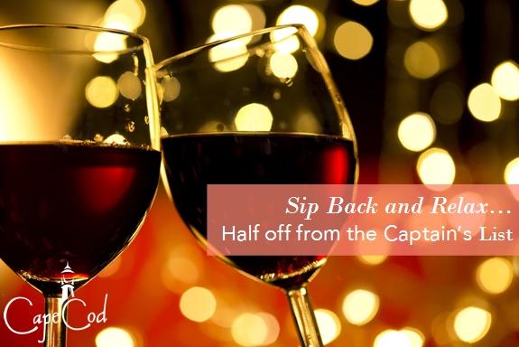 DrakeChicago's tweet photo. A cold, brisk Chicago day calls for a tall glass of wine @ Cape Cod. Enjoy half off from the #CaptainsList http://t.co/DAi16X0lxi