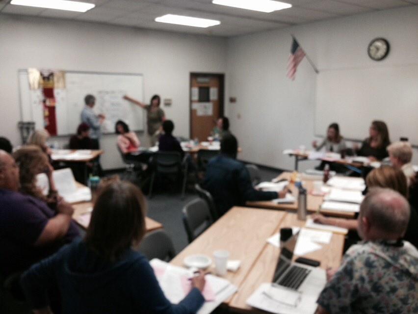 joegreen760's tweet photo. Spent my morning @SanDiegoCOE getting informed for our children! #ptaallday @dvodicka is famous! #wave http://t.co/7NDg2oncrx