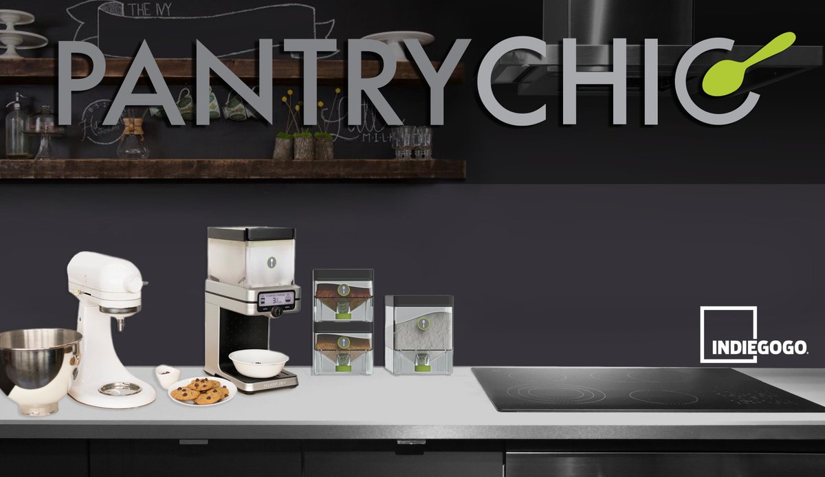 PantryChic's tweet image. Simplify the #baking preparation with PantryChic™. @PantryChic™ is on @Indiegogo now.ow.ly/Euxix
