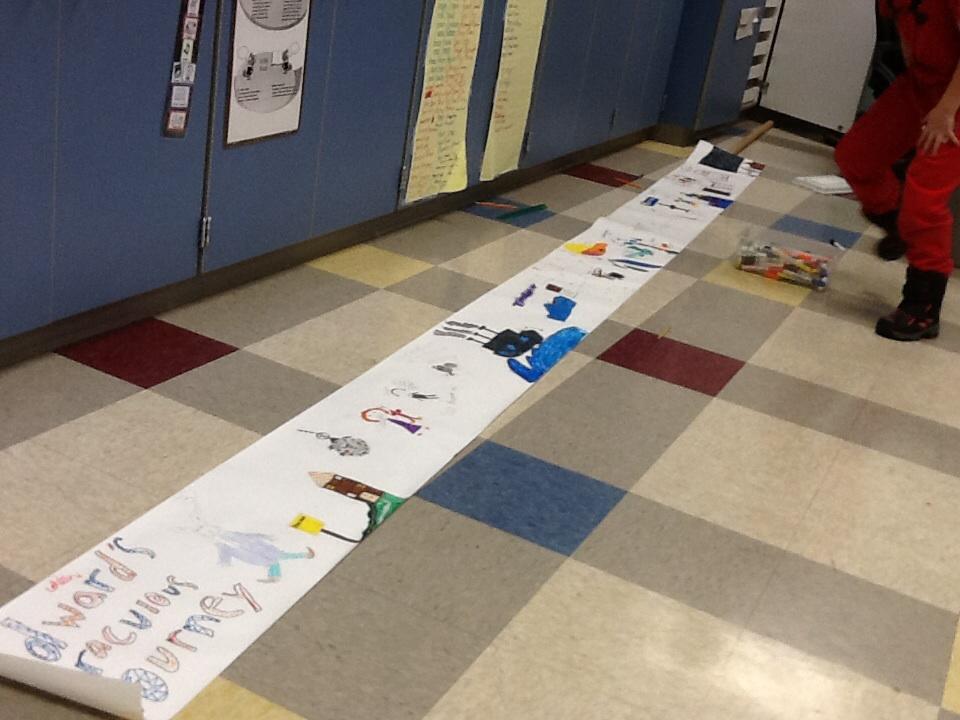3BKrall's tweet photo. Today we got done with our Edward's miraculous journey timeline poster. #GRAEdward Jackson http://t.co/QIj3QQOFvw