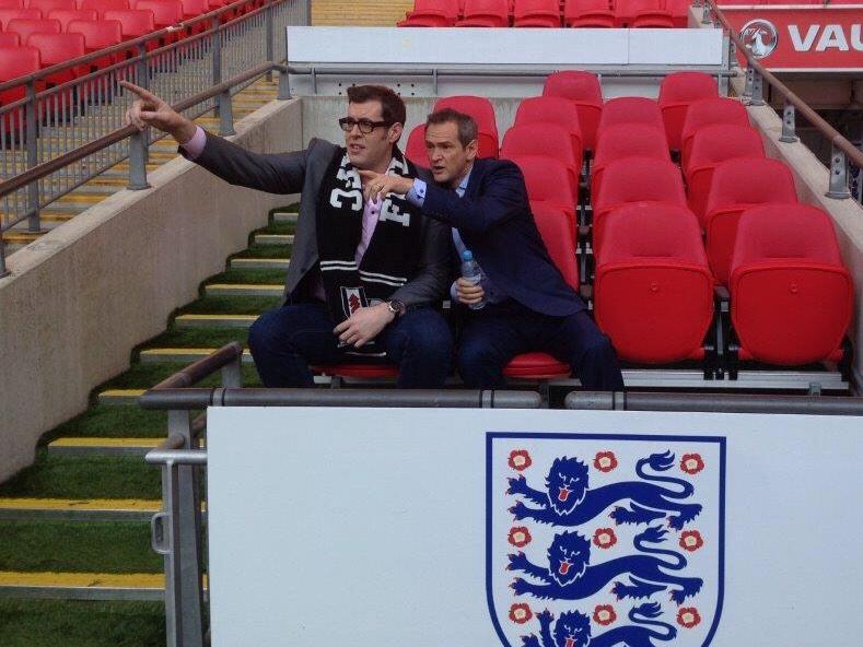 Meanwhile, on the England bench...