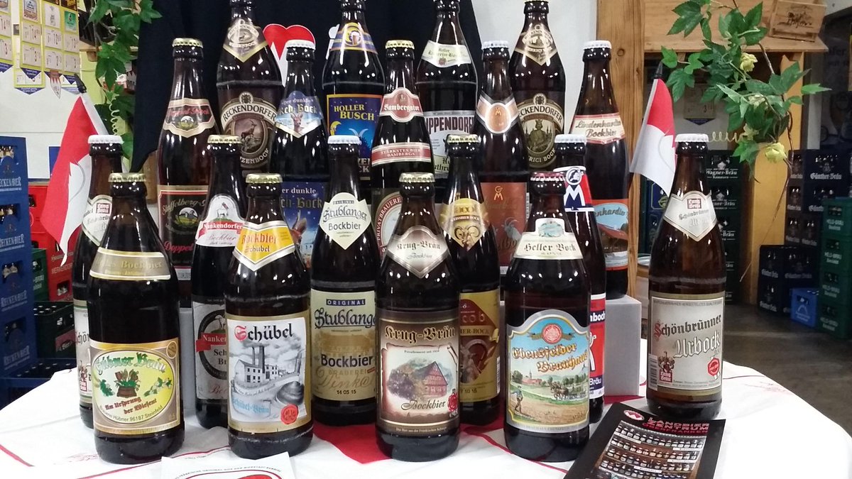 Landbierzentrum's tweet photo. Unsere Bockbierauswahl #bockbier #doppelbock #weizenbock #bier #beer #oberfranken http://t.co/clxM2RQpz5