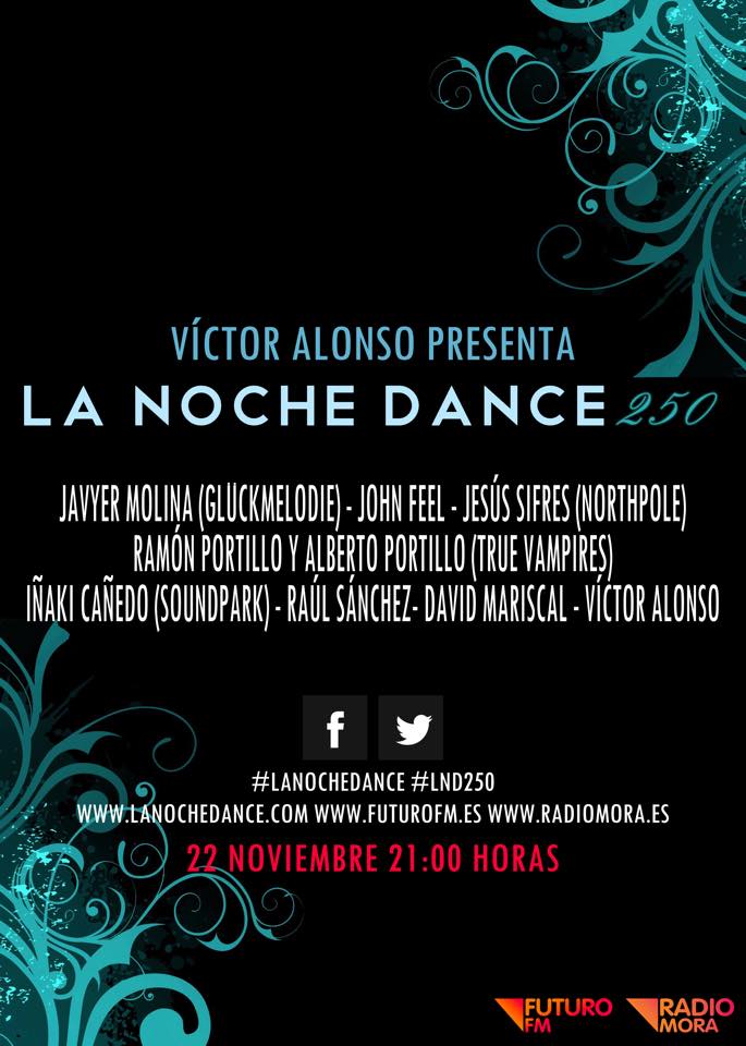 RaulSanchezFS's tweet image. Este Sabado tengo el placer de estar a las 05:00 en el Especial de La Noche Dance + Info lanochedance.com
