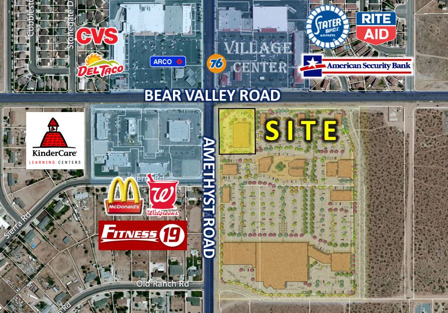 CBCLand's tweet image. The Land Man @MehdiMostaedi puts another deal In #escrow - 1.62 Acre Commercial Corner Lot in #Victorville. #CRE