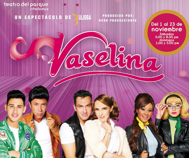 ¡Nos vamos! Último fin de semana en <a href="/teatrodelparque/">Teatro del Parque</a> Sáb 5 y 8:30pm | Dom 1 y 5pm bit.ly/VaselinaBoletos RT