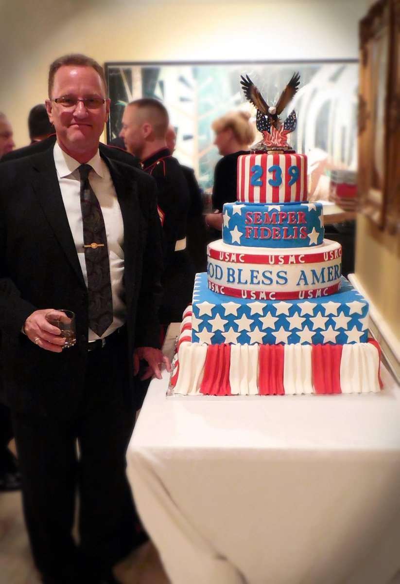 CateringTyler's tweet photo. Always a food guy, always a Marine- Catering Tyler owner Lloyd Nichols at the 239th Birthday Celebration of the USMC! http://t.co/K9yeWkYBnO