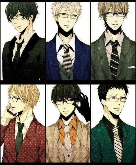 スーツ男子のtwitterイラスト検索結果 古い順