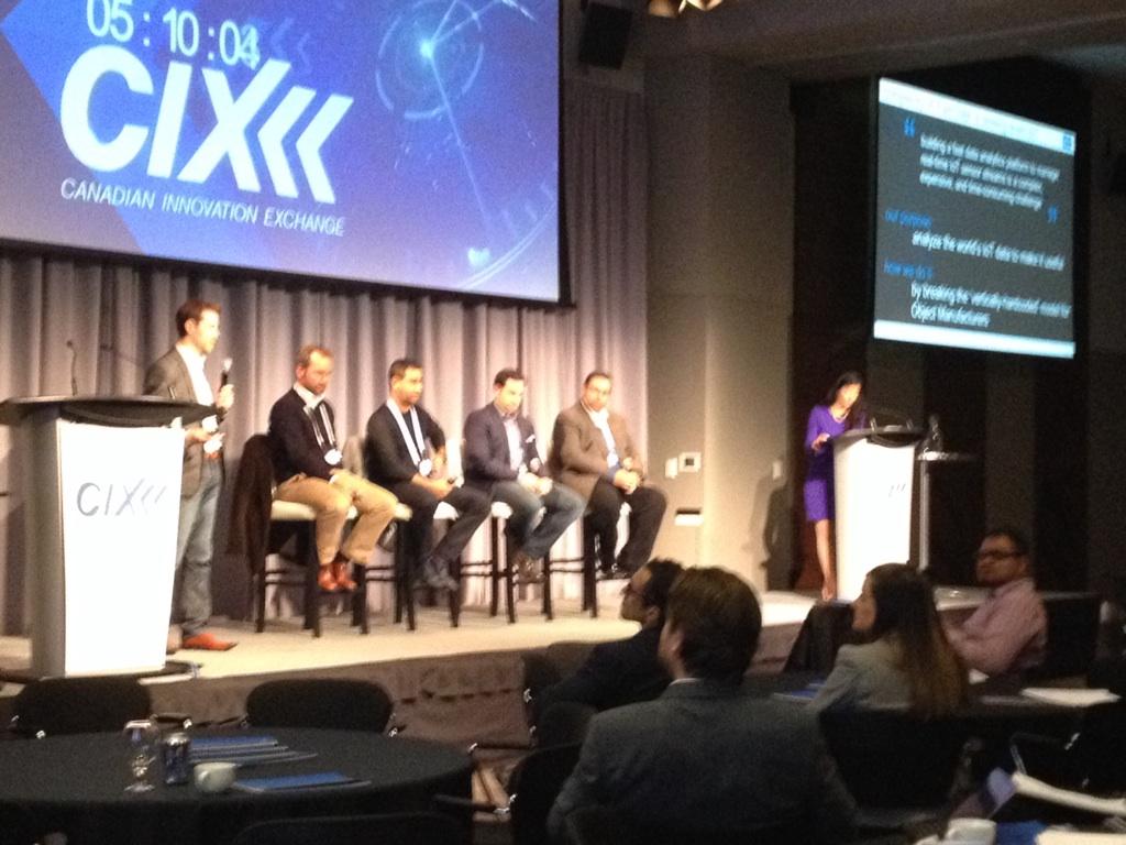 CIXCommunity's tweet photo. Up next! @mnubo #CIX2014 #CIXTop20 - fast data &amp; analytics for connected objects http://t.co/Ha0Ysal7oE