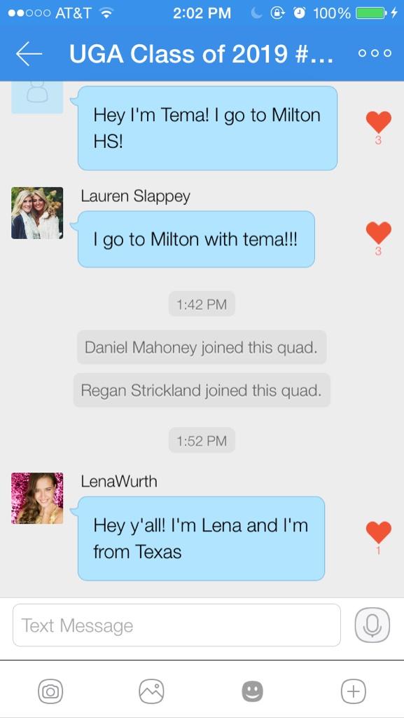 UGA_2019's tweet photo. Yay there're already 15 members in the #UGA19 chat! Let's continue to spread the word! Follow &amp; RT if you wanna join! http://t.co/SGFEOVZszX