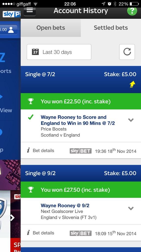 Broft93's tweet photo. Cheers England that'll do nicely 👍😝 #EnglandvScotland #EnglandvsSlovenia #betting #skybet #QuidsIn http://t.co/chJrcvzQu0