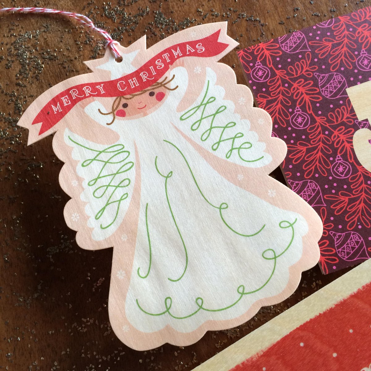 Be an angel...send an angel this holiday season! #realwood #ornamentcard