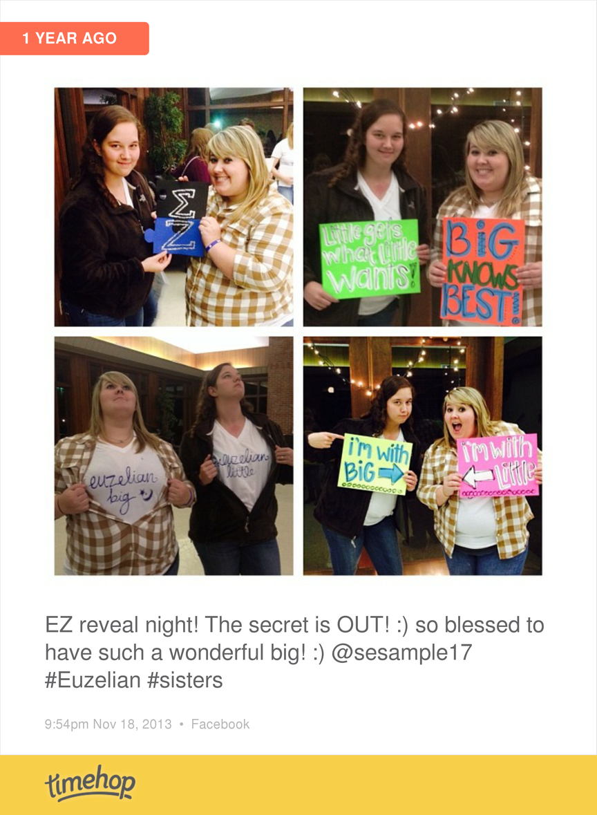 sesample's tweet photo. A year ago I got to have a super fun reveal night with my awesome little and now she has one of her own! So glad ... http://t.co/QQ2tfGR9A6