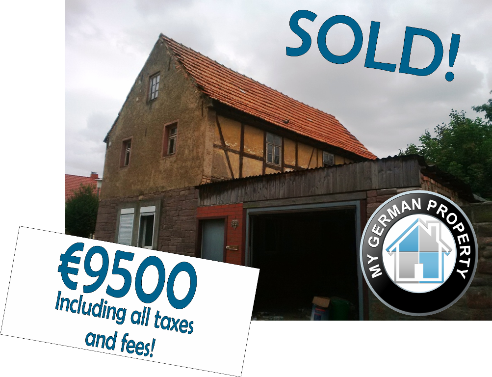MYgermanpropEU's tweet photo. Another #germanproperty sold €9500 conrats to Terry and Kathleen! Contact us for more #bargain #property in #Germany http://t.co/GqfipCRZkt