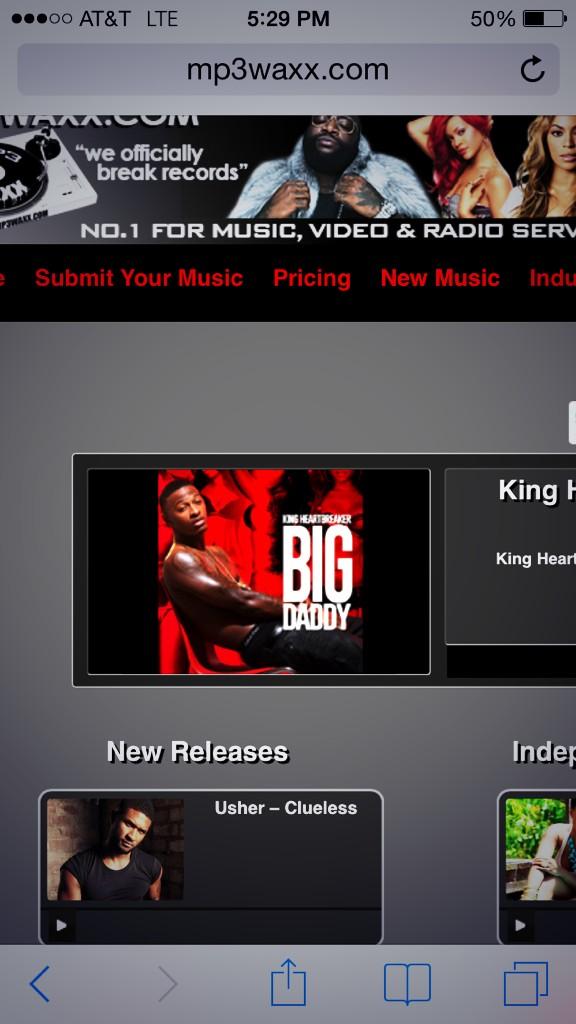 KHBHEARTBREAKER's tweet photo. Shout to @MP3Waxx for dropping my single #BigDaddy http://t.co/mbcuIqaNcD