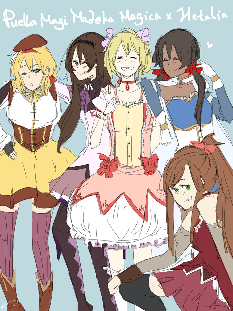 hetalianoscabre's tweet photo. #HetaliaCrossover http://t.co/yZNNyrRLg2