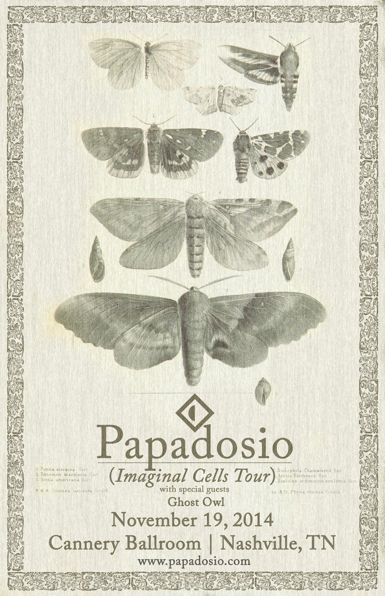 papadosio's tweet photo. #Imaginalcells tour is coming to @canneryballroom w/ @GhostOwlBand 2maro! Get your tix now-> http://t.co/zVhpilG2y6 http://t.co/37LHhvU0O4