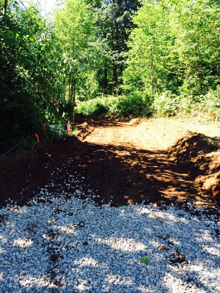 ImpDemolition's tweet image. Finished the 2,300 plus foot long driveway - Some start through finish project photos.