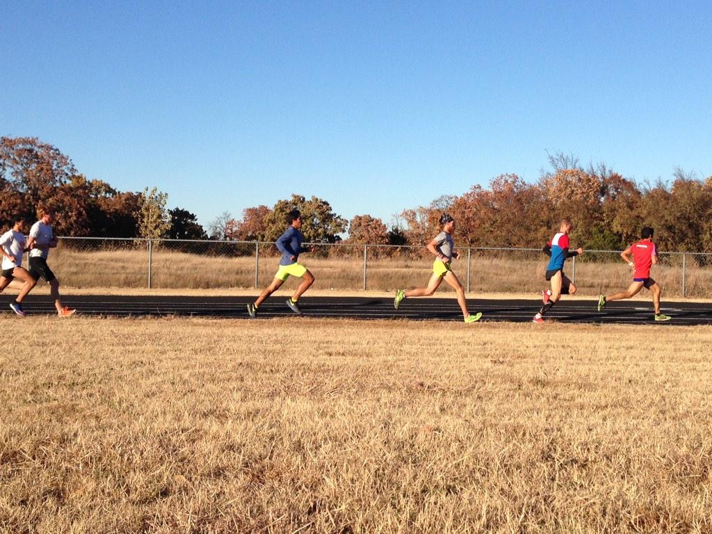 Mens Cross Country putting one last hard effort before #NCAA Regionals this Saturday!!!