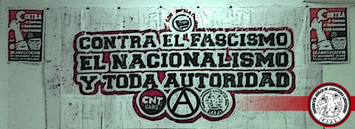 FIJLCadiz's tweet photo. MANIFESTACIÓN 20 NOVIEMBRE 19:00H PLAZA LAS FLORES "Contra el Fascismo, el Nacionalismo y toda Autoridad" #Cadiz http://t.co/r8K29HNo8o
