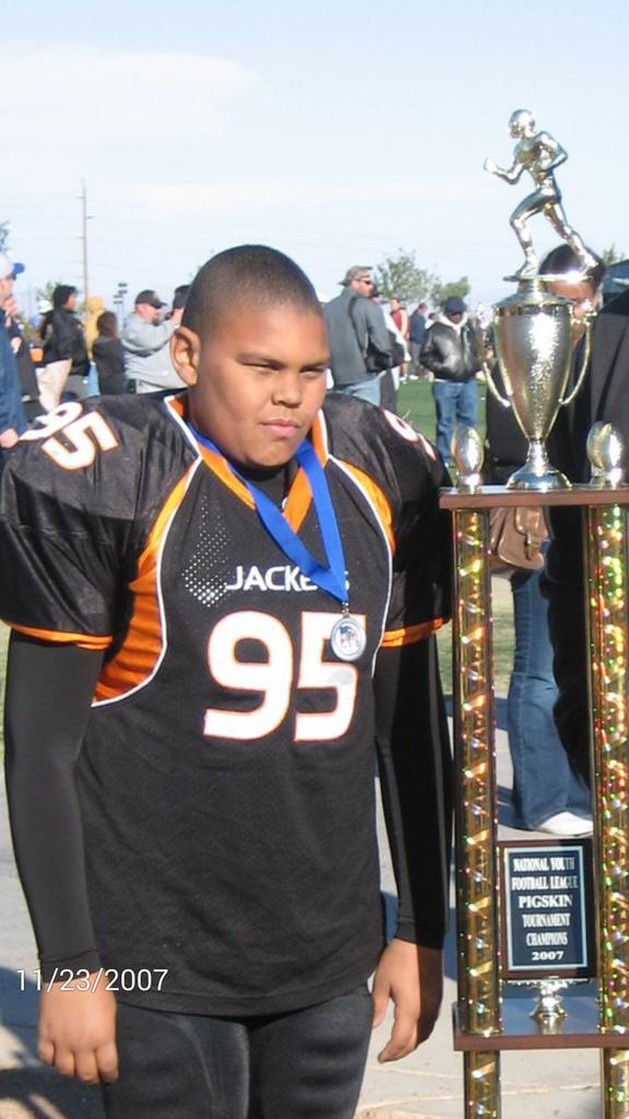 KtaraL's tweet photo. @BIGACE54 Congrats on commiting to #ULM! Never doubted you would play on Saturdays from day one! #B34ST http://t.co/SBhOnaDUFI