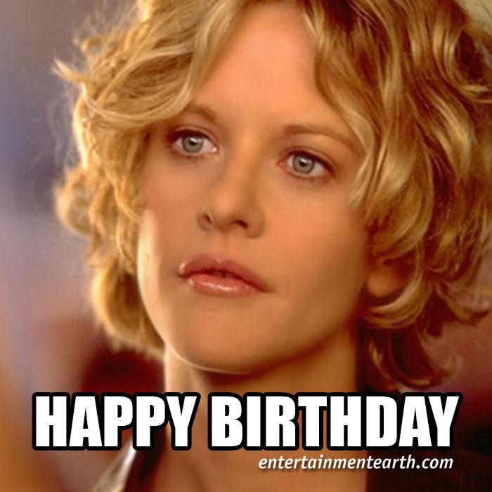 Happy 53rd Birthday to Meg Ryan! Shop Collectibles:  