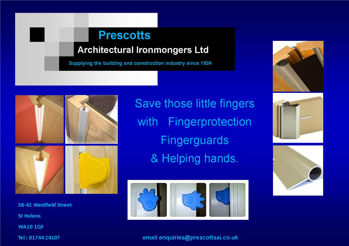 prescottsonline's tweet image. Most types of Finger protection available 
#sthelens #Liverpool #fingerprotection #construction #schools #interiors