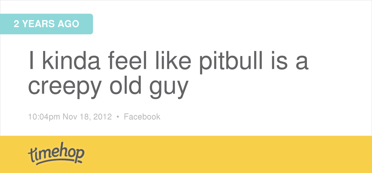 jwilliamson0's tweet photo. Lol still kinda feel like this. Sorry pitbull.  http://t.co/jHXDLVbUAh http://t.co/lNwX0HcWHM