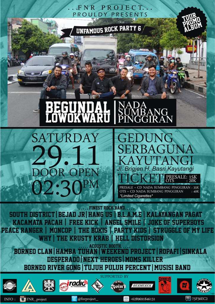 "@FNRproject_: Di booth akustik ada perform <a href="/BorneoClan/">Borneo Clan</a> <a href="/therindjink/">The Rindjink</a> <a href="/WEEKENDPROJECTT/">Weekend Project</a> <a href="/TPP_Garage/">Tujuh Puluh Percent</a> @BORNEORIVERGONG "