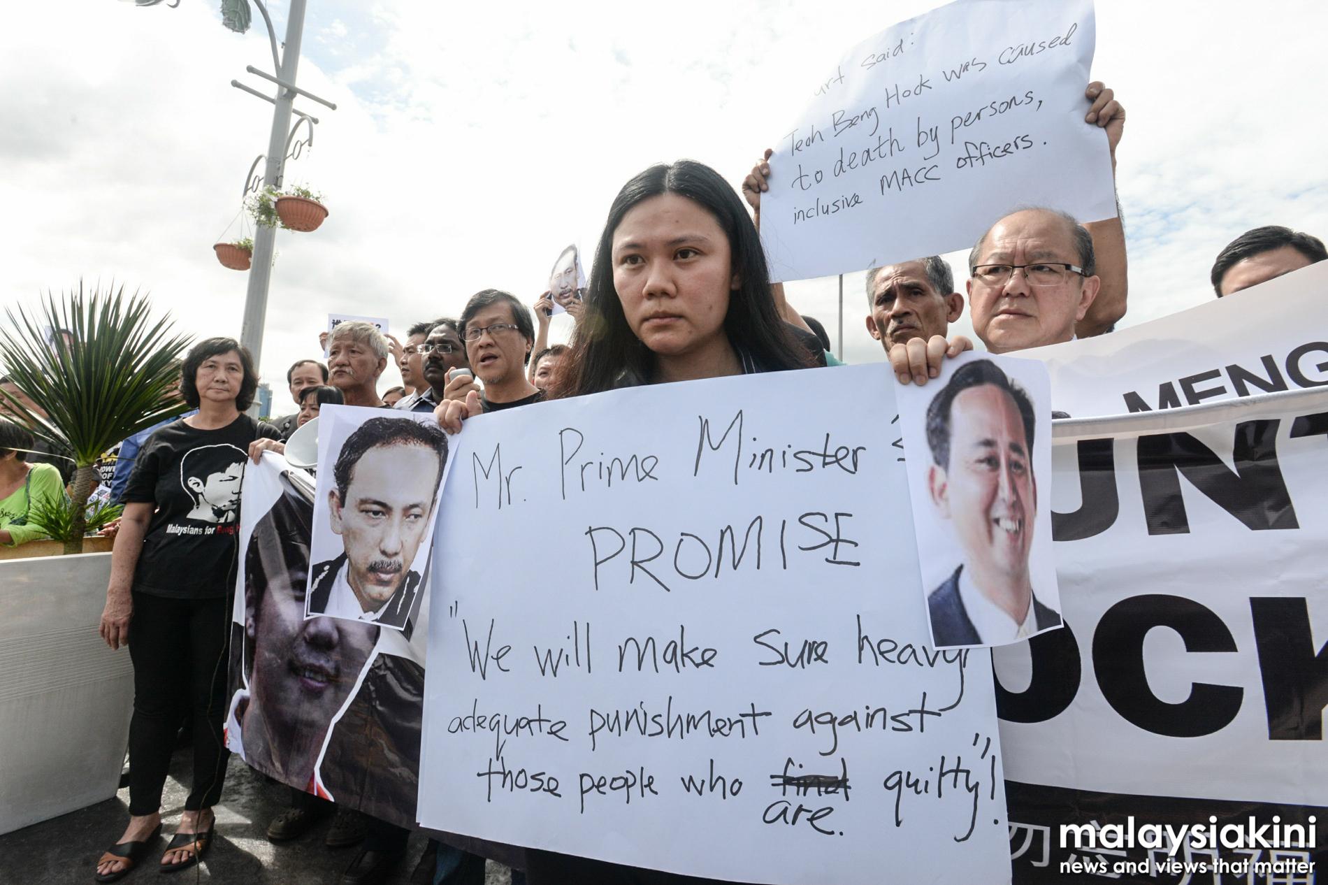 We demand Justice for Teoh Beng Hock. Not just money. | weehingthong 