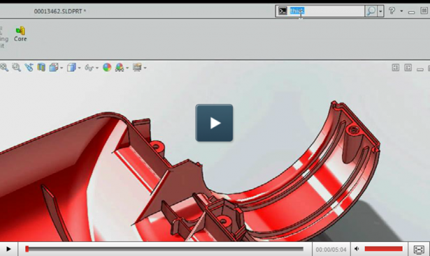 SOLIDWORKS's tweet image. Video: Get Plastic Parts Right the First Time oak.ctx.ly/r/22blq