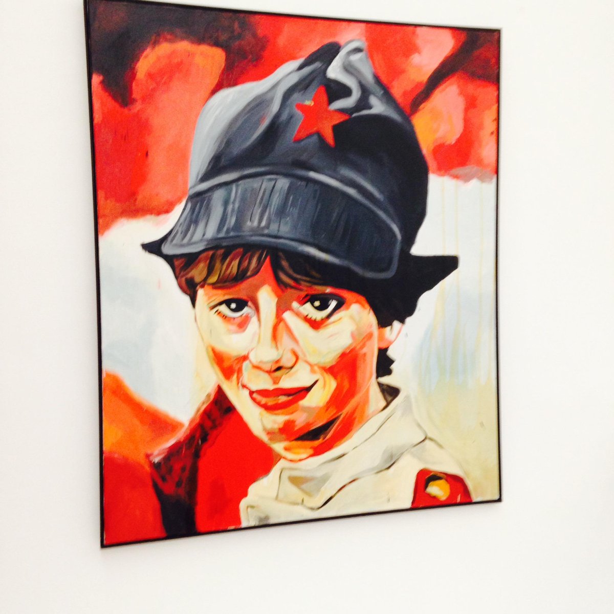 TheBestDayTour's tweet photo. Love the Ludwig! Kippenberger, Marshall, Yves Klein &amp; Seiwert http://t.co/jUaS5OCIZ0