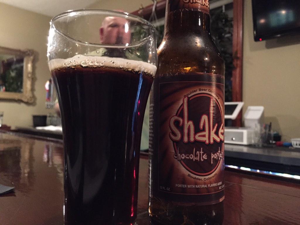 UAkronABE's tweet photo. 3/6 of our features tonight: Shake Chocolate Porter by @BoulderBeerCo. #CraftBeer http://t.co/YFAtYtKRtR