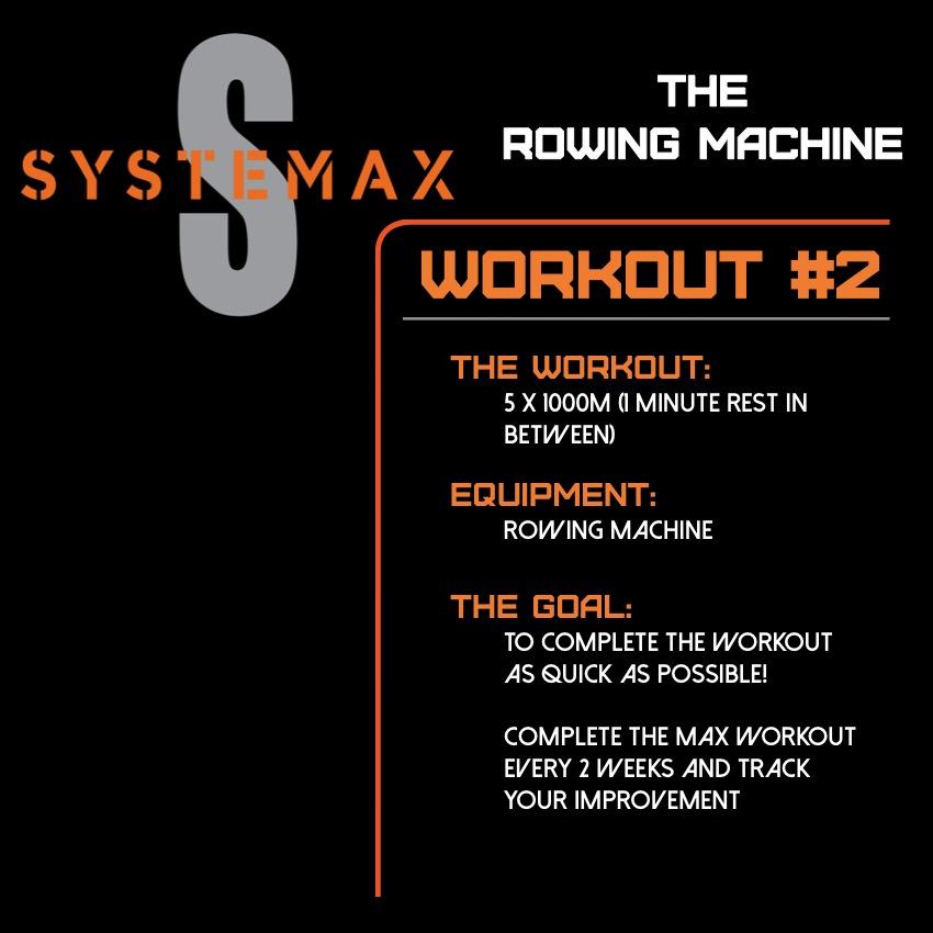 SystemaxProtein's tweet image. Wednesday Workout:
The rowing machine breeds some of the best endurance athletes in the world. Test your threshold!