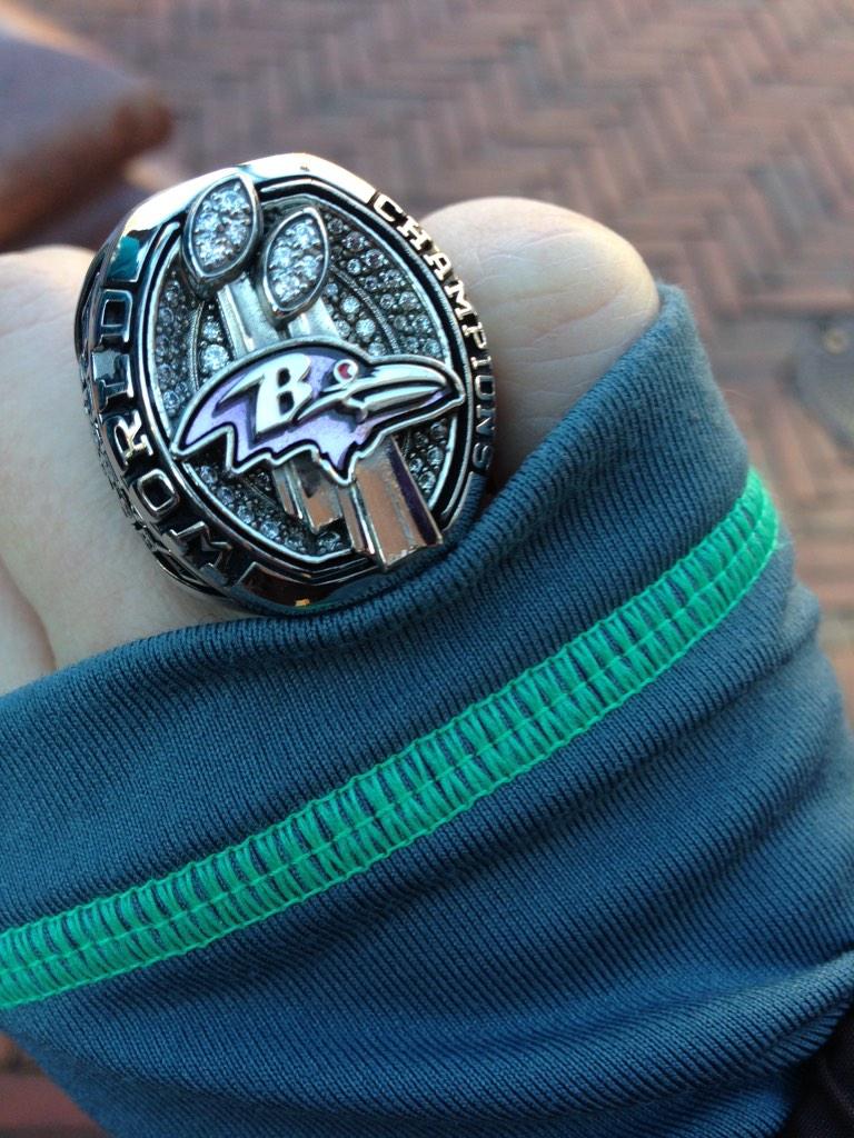 rachelscherr's tweet photo. When filming in Baltimore- be a Baltimorean. Go @Ravens! #RavensNation #knowawellconnected soundman @soundriven http://t.co/4aUGmO4Ri9