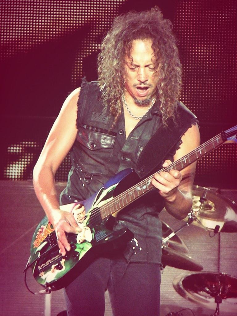 Happy birthday to, Mr. KIRK. HAMMETT! :) 