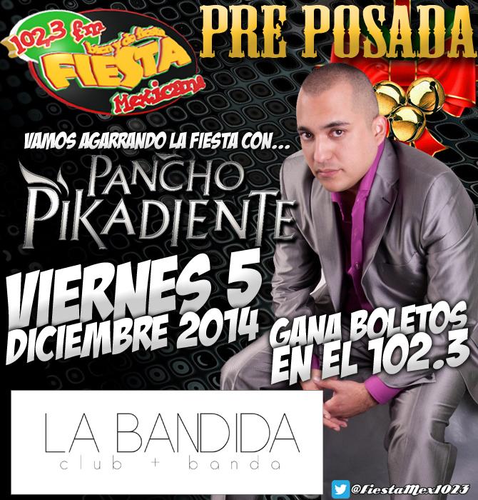 labestiafmleon's tweet image. Te invitamos a la #PrePosada del 102.3fm vamos a hacer una verdadera fiesta con @panchopika en @LABANDIDABAR