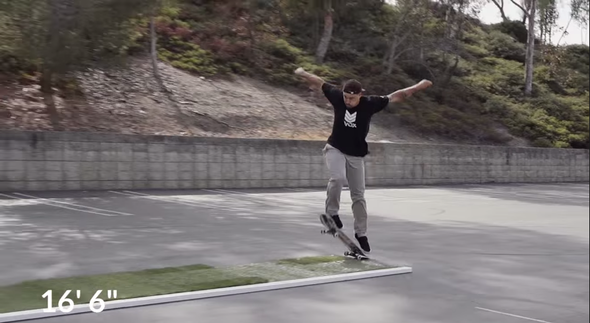XGames's tweet photo. Jordan Hoffart potentially set a new world record for the longest flat-ground ollie » http://t.co/fTzAmUt1uZ http://t.co/b5e0J3DqgN