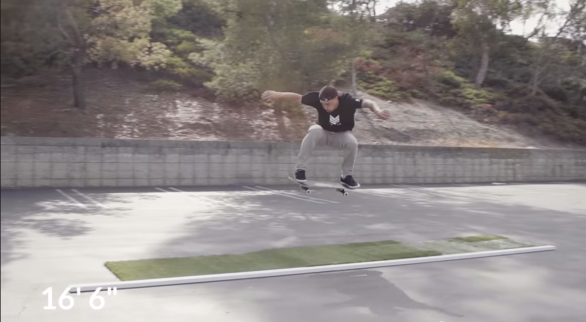 XGames's tweet photo. Jordan Hoffart potentially set a new world record for the longest flat-ground ollie » http://t.co/fTzAmUt1uZ http://t.co/b5e0J3DqgN