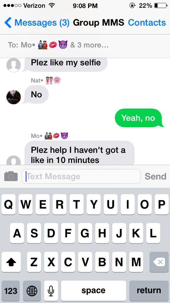 abbylaneeee's tweet image. ATTENTION: Please help @morgan_peavler get more likes on her selfie #plzplzplz #desperate