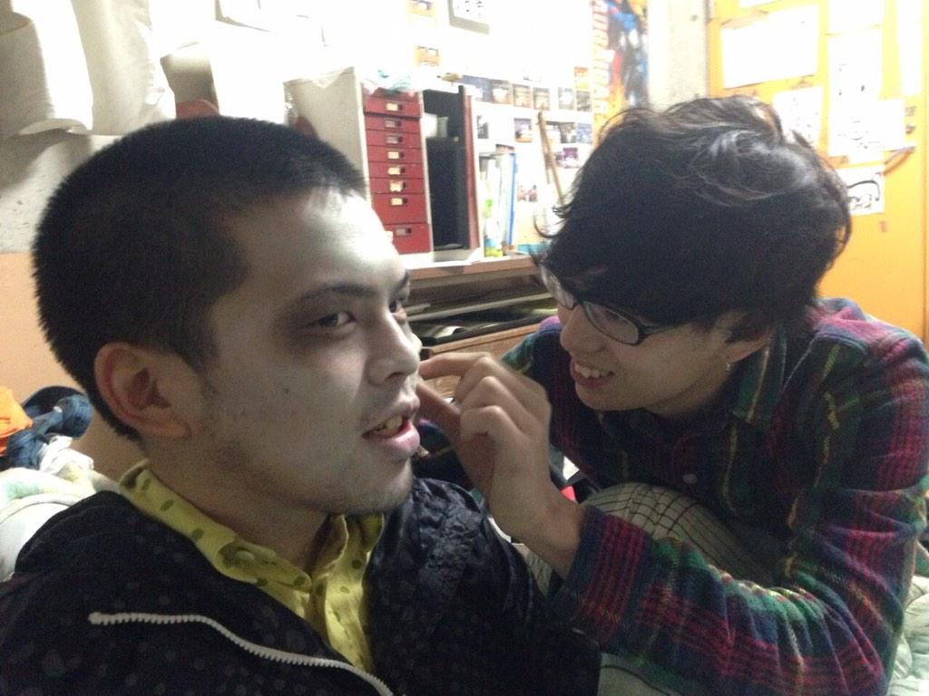 message_v's tweet image. 実行委員製作のパロディムービーシリーズ。
本日でクランクアップです。