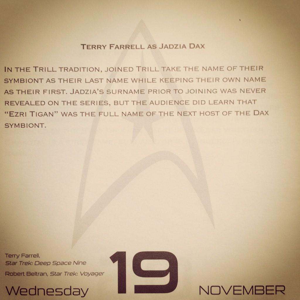 This Day in Trek - November 19, 2014 Happy Birthday Terry Farrell! 