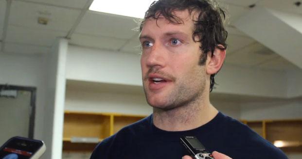 StLouisBlues's tweet photo. Backes: "We've got to be better with the puck &amp; put it in good spots...hopefully score a few." http://t.co/H8Big32yW4 http://t.co/aNKwgmFsBm