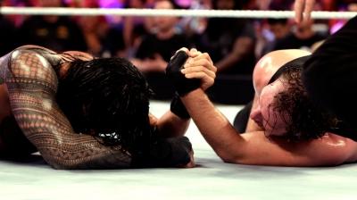 DaydreamPixie's tweet photo. @DeanAmbroseSite @WWERollins @WWERomanReigns @TheDeanAmbrose #Shield pics.Says it all. #Brothers  #Shieldiversary http://t.co/yfilbn0ic1