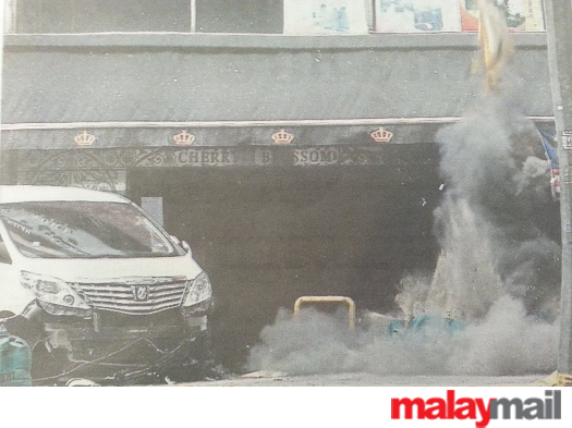Grenade Attack At The Sun Complex Bukit Bintang Kuala Lumpur Weehingthong